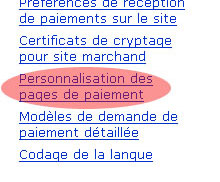 perso menu